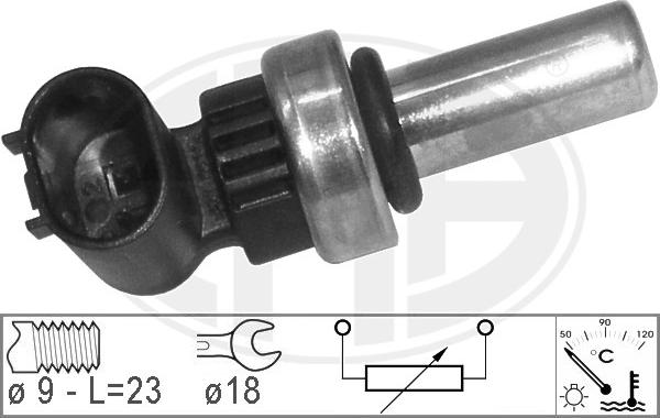 ERA 330757 - Датчик, температура охлаждающей жидкости autodnr.net