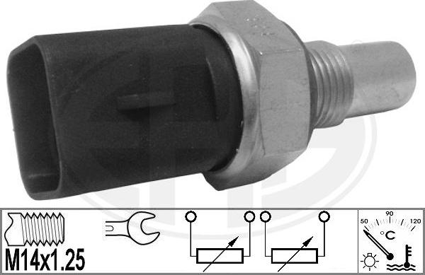 ERA 330855 - Датчик, температура охлаждающей жидкости autodnr.net