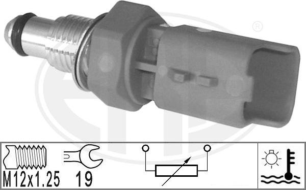 ERA 330866 - Датчик, температура охлаждающей жидкости avtokuzovplus.com.ua