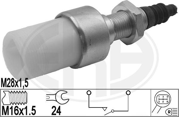 ERA 330975 - Датчик, переключатель, фара заднего хода avtokuzovplus.com.ua