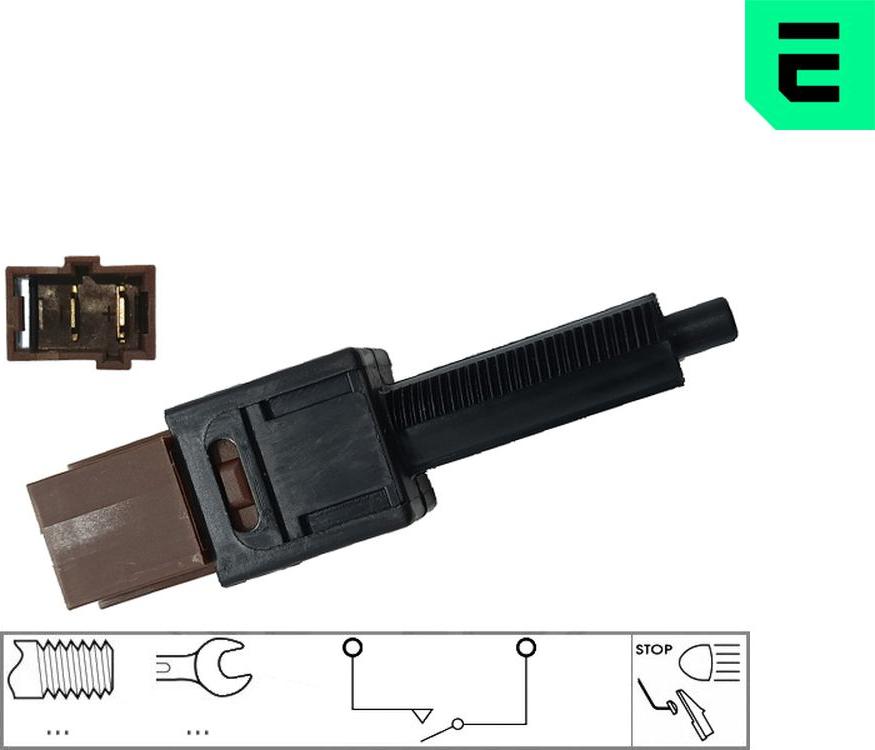 ERA 331077 - Вимикач ліхтаря сигналу гальмування autocars.com.ua