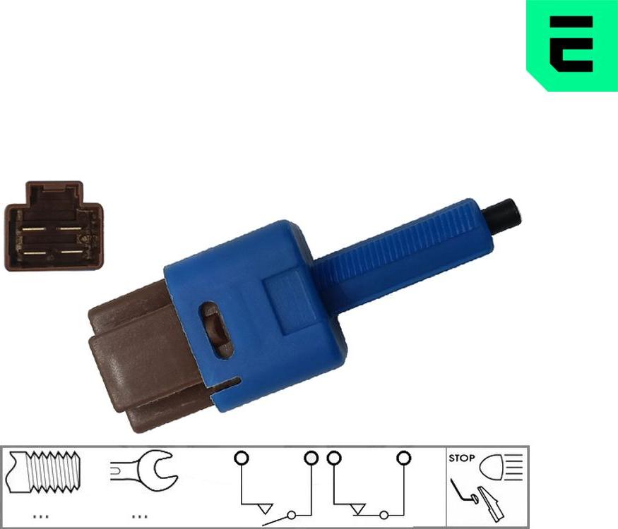 ERA 331079 - Вимикач ліхтаря сигналу гальмування autocars.com.ua