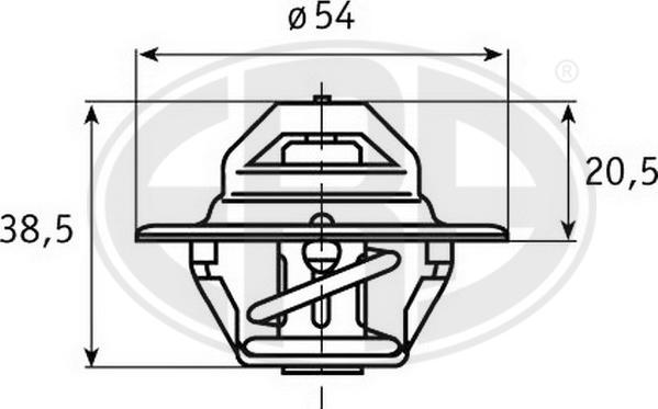 ERA 350269 - Термостат, охлаждающая жидкость autodnr.net