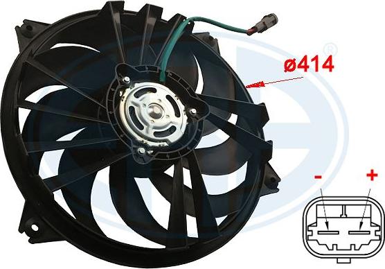 ERA 352011 - Вентилятор, охлаждение двигателя avtokuzovplus.com.ua