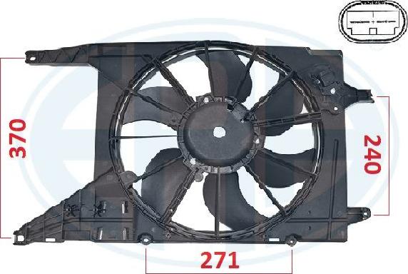ERA 352109 - Вентилятор, охлаждение двигателя avtokuzovplus.com.ua