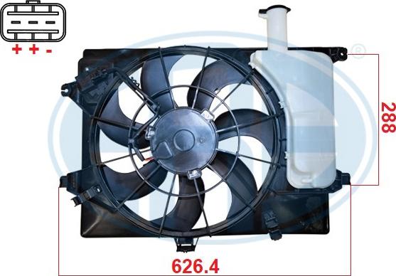 ERA 352135 - Вентилятор, охолодження двигуна autocars.com.ua