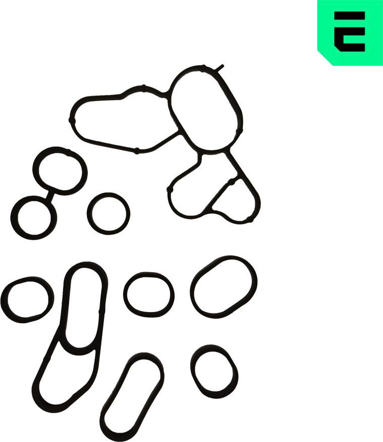 ERA 354181 - Прокладка, корпус масляного фільтра autocars.com.ua