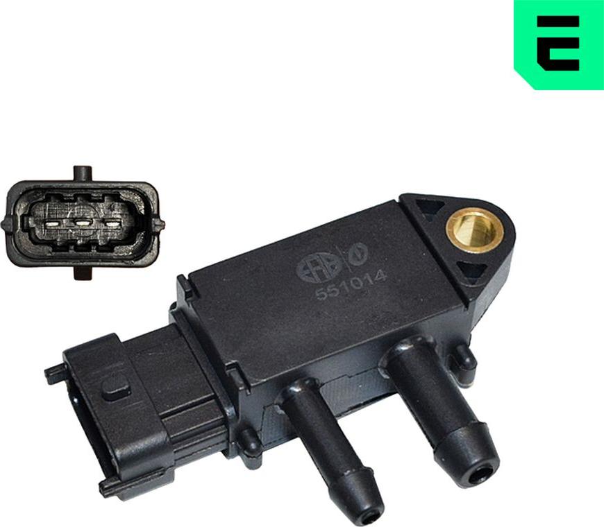 ERA 551014A - Датчик, тиск вихлопних газів autocars.com.ua