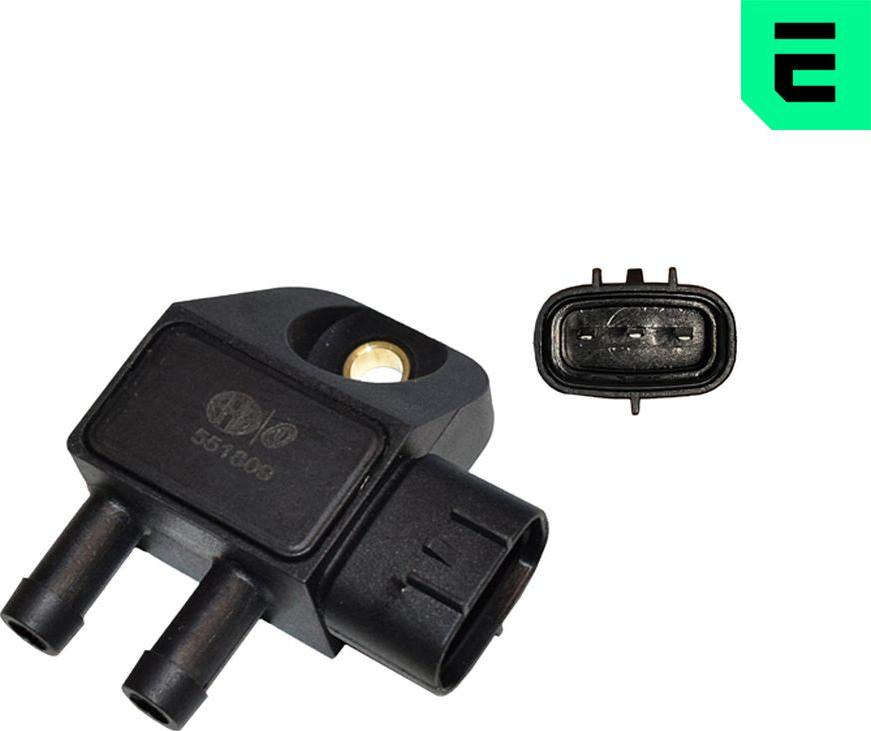 ERA 551809A - Датчик, тиск вихлопних газів autocars.com.ua