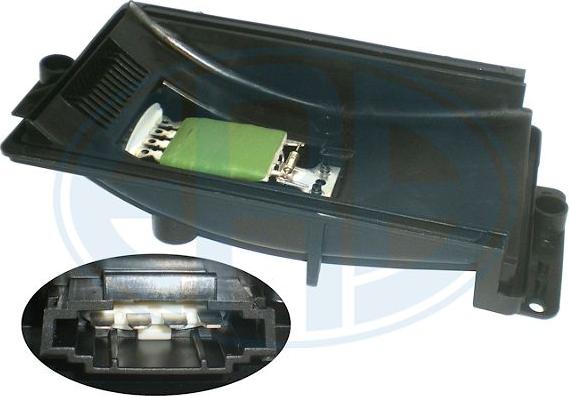 ERA 665012 - Резистор вентилятора опалення autocars.com.ua