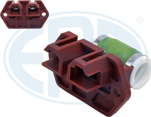 ERA 665165 - Опір, реле, вентилятор салону autocars.com.ua