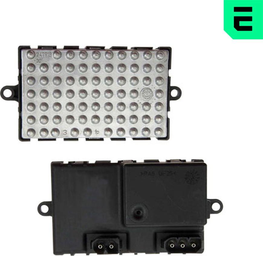 ERA 665207 - Опір, реле, вентилятор салону autocars.com.ua