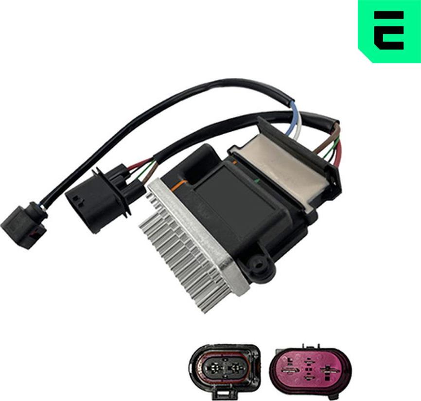 ERA 665253 - Блок управління, ел.  вентилятор (охолодження двигуна) autocars.com.ua