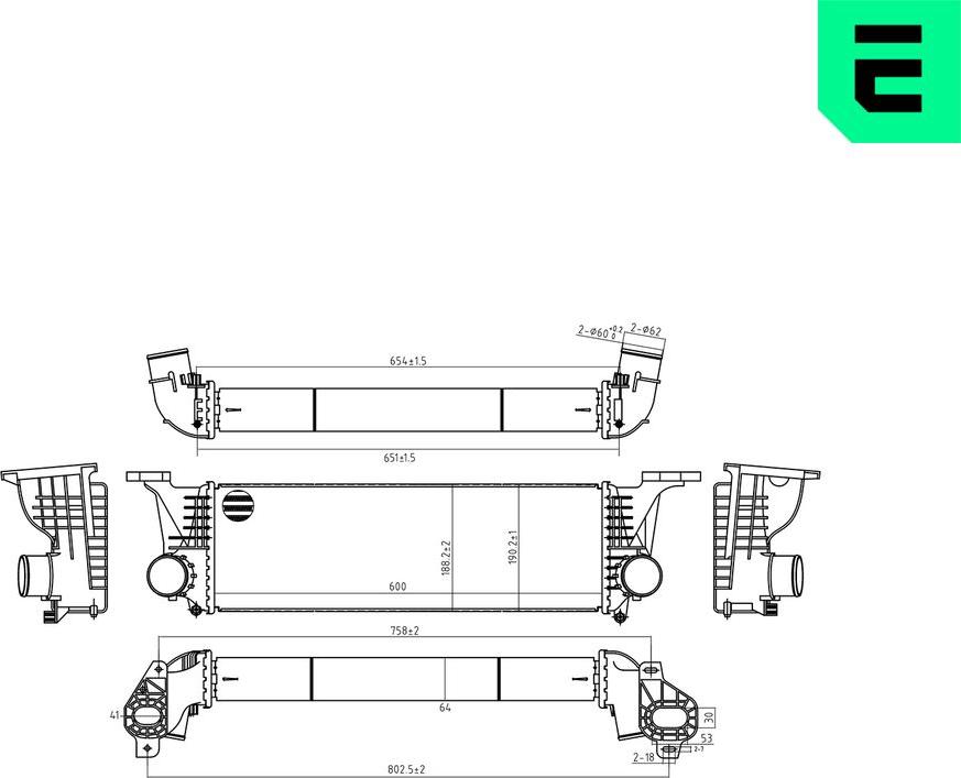 ERA 672019 - Интеркулер autocars.com.ua