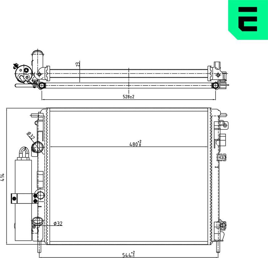 ERA 673557 - Модуль охолодження autocars.com.ua