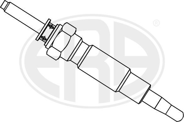 ERA 886101 - Свічка розжарювання autocars.com.ua