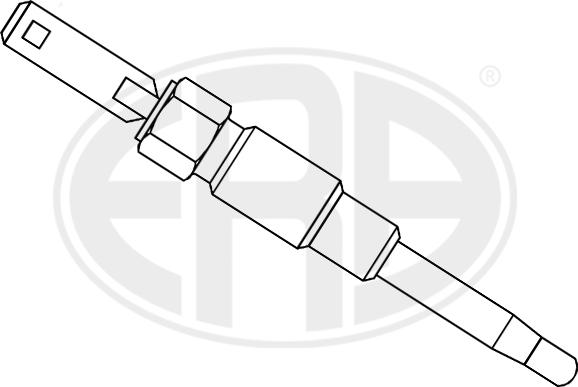 ERA 886127 - Свічка розжарювання autocars.com.ua