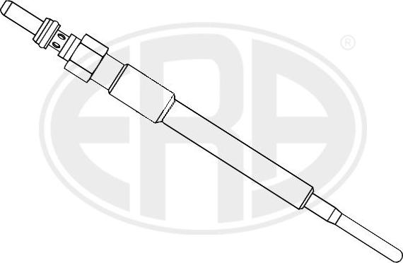 ERA 887045 - Свеча накаливания autodnr.net