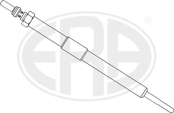 ERA 887072 - Свічка розжарювання autocars.com.ua