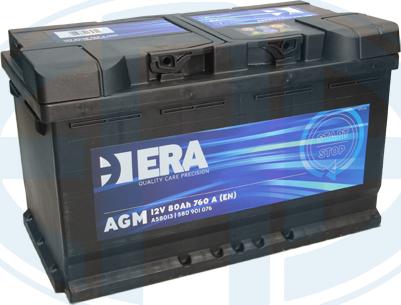 ERA A58013 - Стартерна акумуляторна батарея, АКБ autocars.com.ua