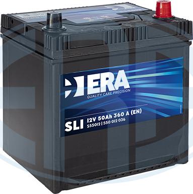 ERA S55012 - Стартерна акумуляторна батарея, АКБ autocars.com.ua