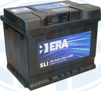 ERA S55613 - Стартерна акумуляторна батарея, АКБ autocars.com.ua