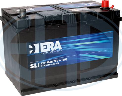 ERA S59111 - Стартерна акумуляторна батарея, АКБ autocars.com.ua