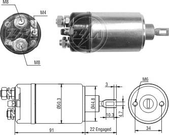 ERA ZM2629 - Тяговое реле, стартер avtokuzovplus.com.ua