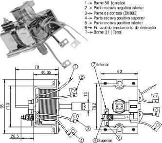 ERA ZM2904 - Тягове реле, стартер autocars.com.ua