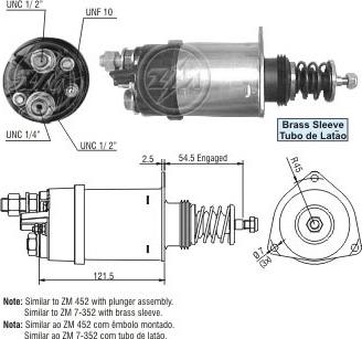 ERA ZM352 - Тяговое реле, стартер autodnr.net