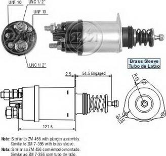 ERA ZM356 - Тяговое реле, стартер avtokuzovplus.com.ua