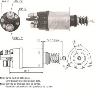 ERA ZM362 - Тяговое реле, стартер avtokuzovplus.com.ua