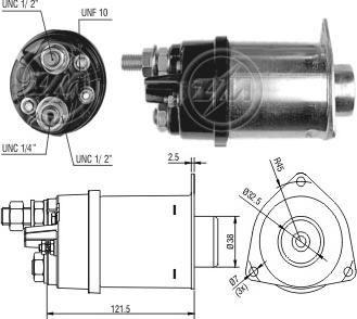 ERA ZM452 - Тяговое реле, стартер autodnr.net