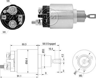 ERA ZM5773 - Тяговое реле, стартер avtokuzovplus.com.ua