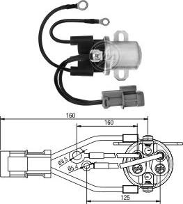 ERA ZM6407 - Тягове реле, стартер autocars.com.ua