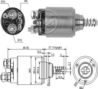 ERA ZM644 - Тяговое реле, стартер avtokuzovplus.com.ua