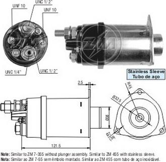 ERA ZM7456 - Тяговое реле, стартер avtokuzovplus.com.ua