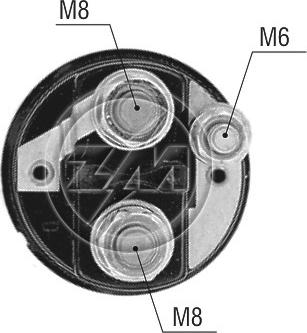 ERA ZM76296 - Ремкомплект, стартер avtokuzovplus.com.ua