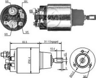 ERA ZM772 - Тяговое реле, стартер autodnr.net