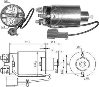 ERA ZM792 - Тяговое реле, стартер avtokuzovplus.com.ua