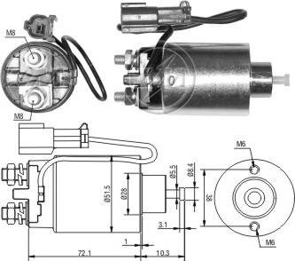 ERA ZM793 - Тяговое реле, стартер avtokuzovplus.com.ua