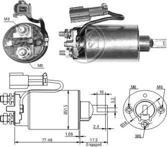 ERA ZM799 - Тяговое реле, стартер avtokuzovplus.com.ua