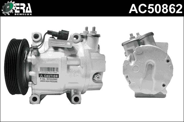 ERA Benelux AC50862 - Компресор, кондиціонер autocars.com.ua