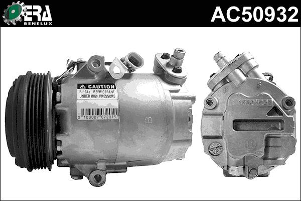 ERA Benelux AC50932 - Компресор, кондиціонер autocars.com.ua