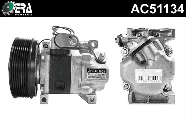 ERA Benelux AC51134 - Компресор, кондиціонер autocars.com.ua