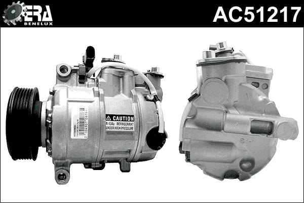 ERA Benelux AC51217 - Компресор, кондиціонер autocars.com.ua