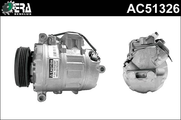 ERA Benelux AC51326 - Компресор, кондиціонер autocars.com.ua