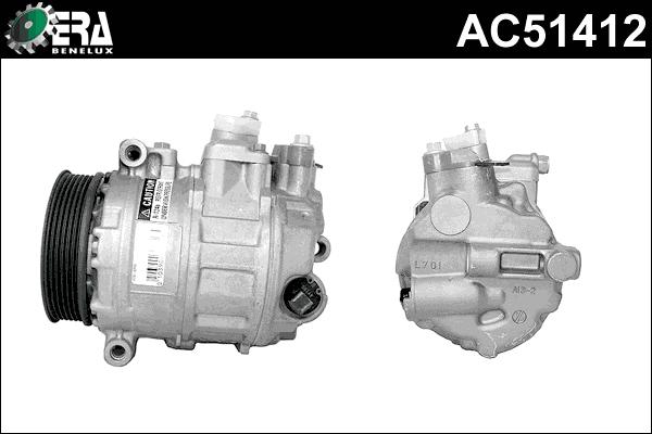 ERA Benelux AC51412 - Компресор, кондиціонер autocars.com.ua