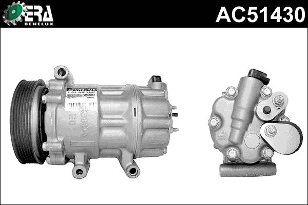 ERA Benelux AC51430 - Компресор, кондиціонер autocars.com.ua