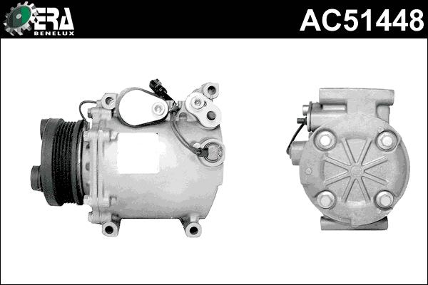 ERA Benelux AC51448 - Компресор, кондиціонер autocars.com.ua